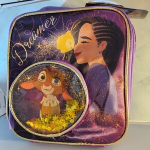 Disney Wish Asha Valentino Lunch Box Insulated Soft New With‎ Tags